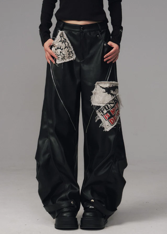 Saboteur Patch Pants Heavy Zip Edition - Image 3