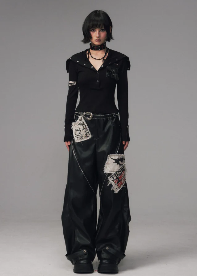 Saboteur Patch Pants Heavy Zip Edition - Image 4