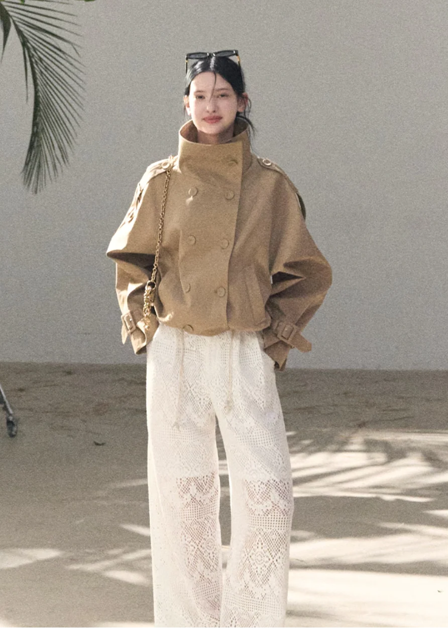 Sand & Shoal Crochet Lace Pants - Image 4