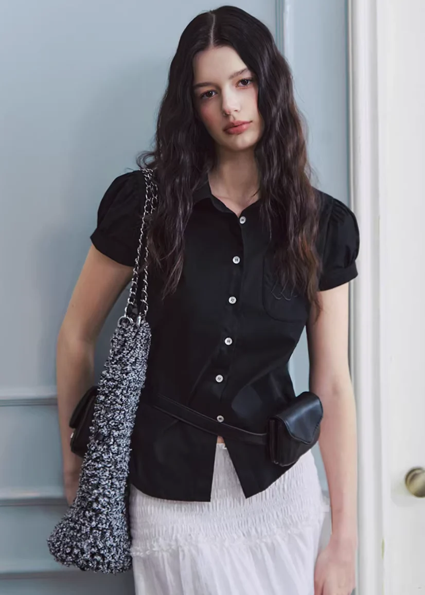 Scarlet College Bloom Shirt - Image 2