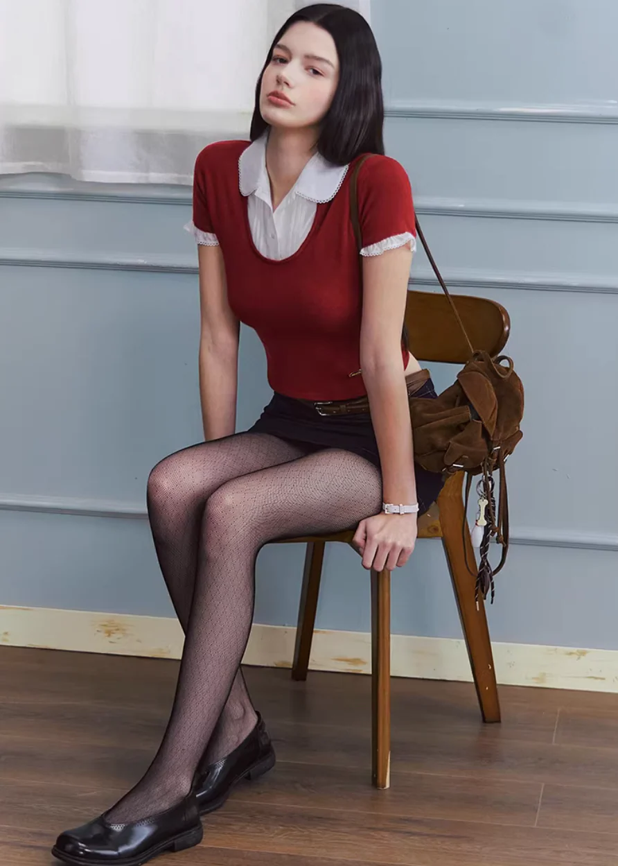 Scarlet Layer Collar Knit - Image 3
