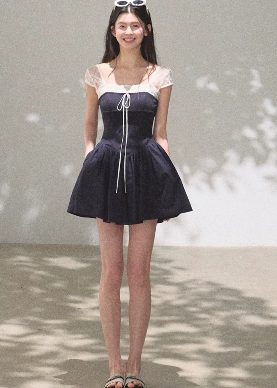 Seaside Lace Slip Dress - Image 2