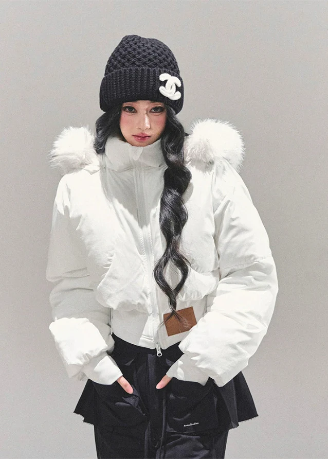 Seoul Frost Hooded Coat