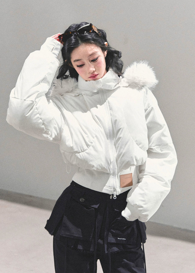 Seoul Frost Hooded Coat - Image 8
