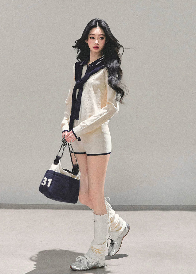 Seoul Prep Cozy Knit Shorts Set - Image 6