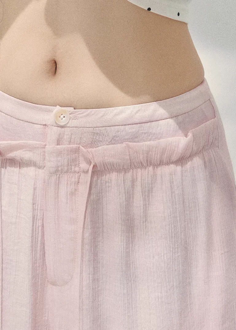 Shallow Mist Embroidered Pants - Image 9
