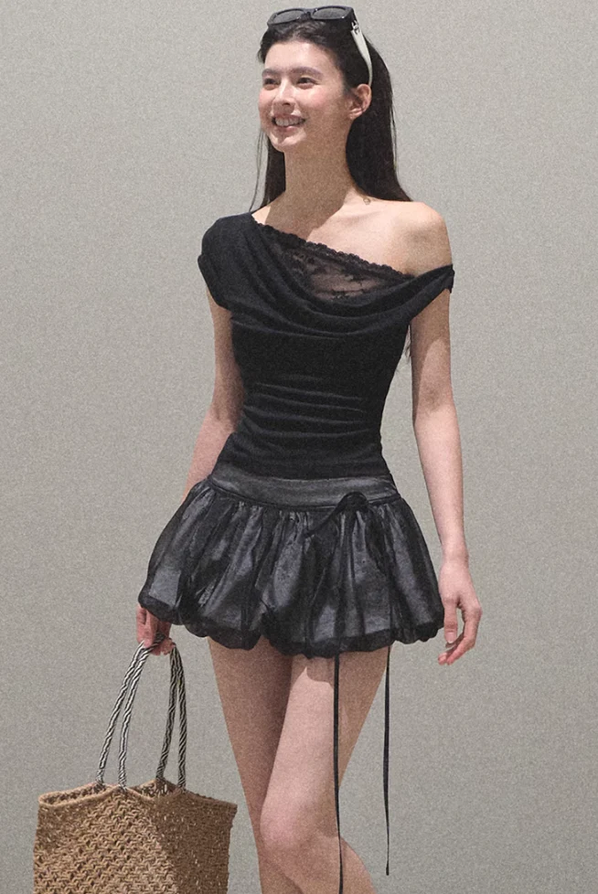 Swing Collar Tencel Top - Image 6