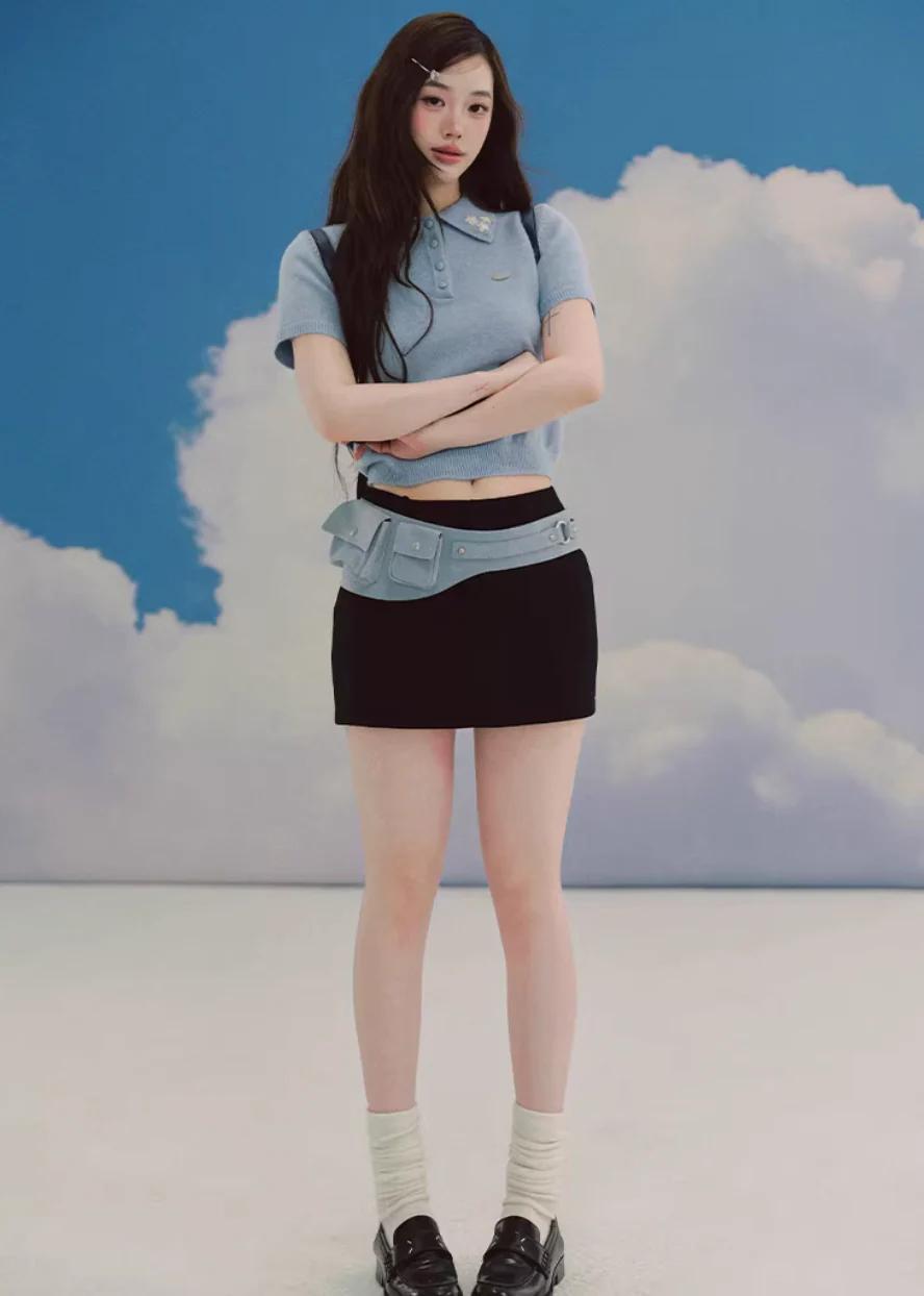 Skyline Embroidered Polo Knit - Image 4