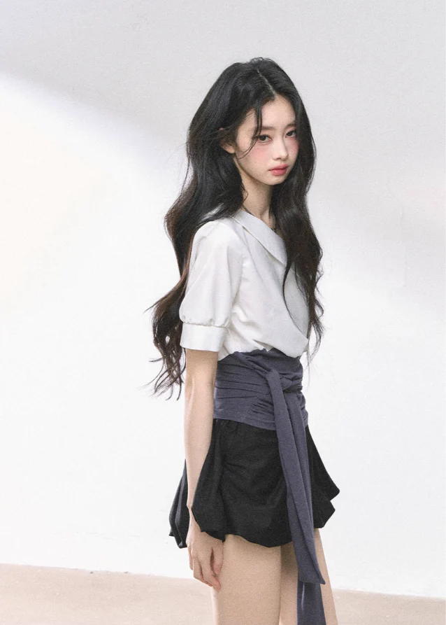 Off-Shoulder Slim Fit Top & Dress Set - Image 5