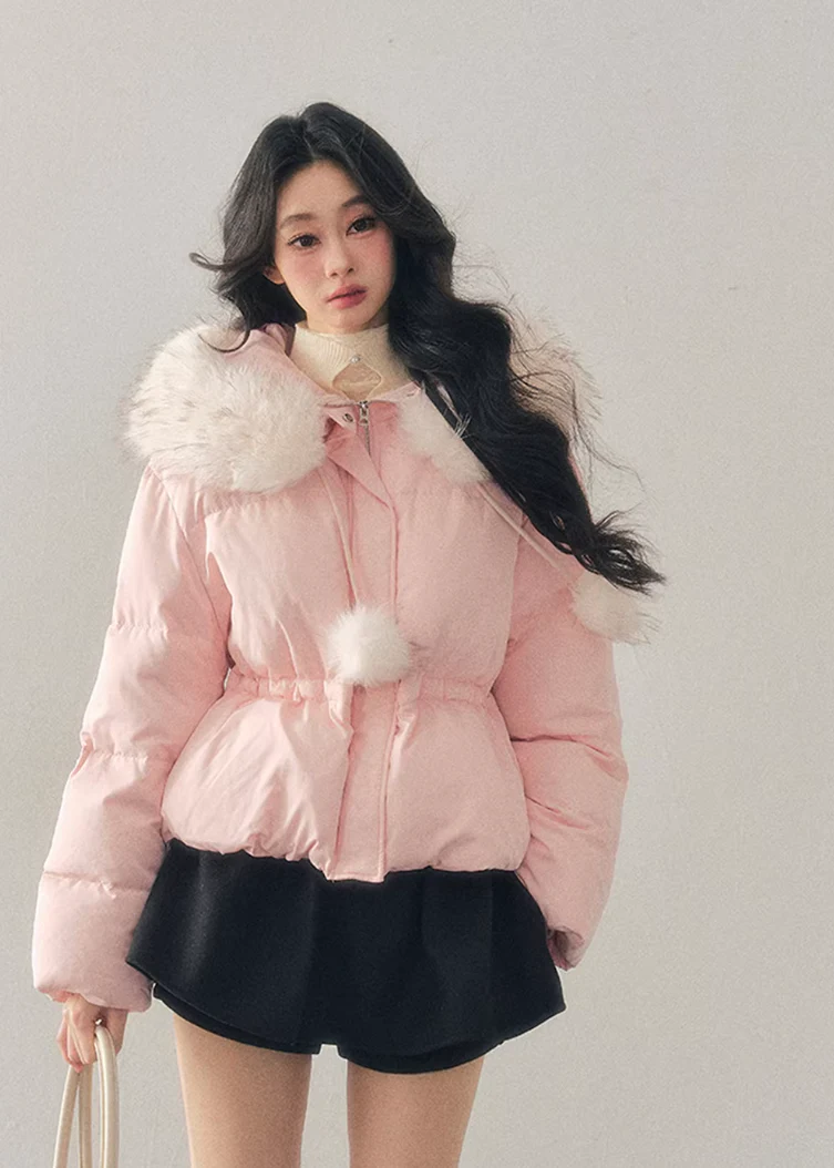 Snowfall Short Down Jacket - Image 4