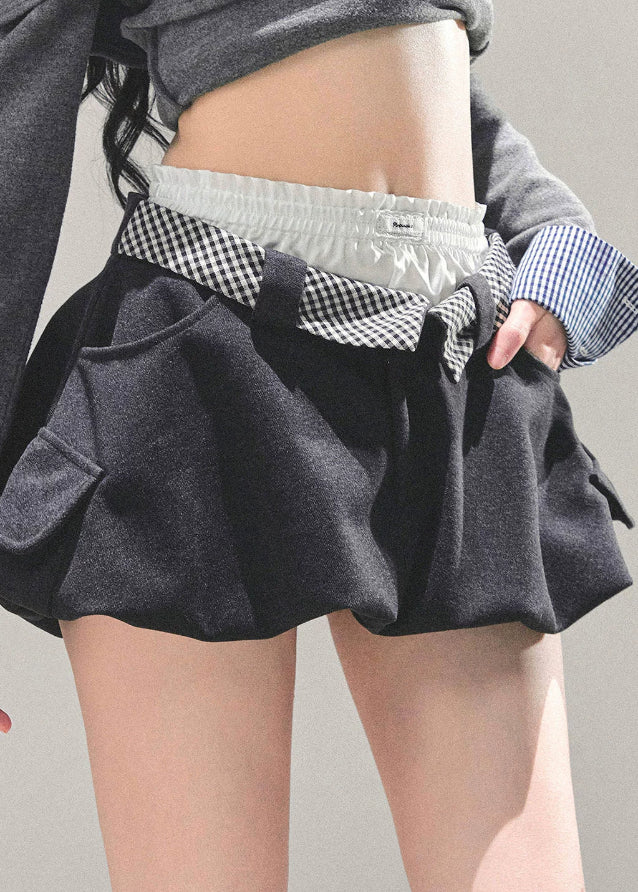 Snowstep Plaid Bloom Skirt - Image 4