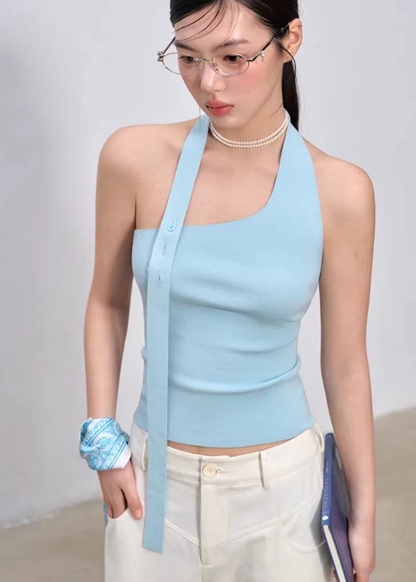 Soft Air Slim Halter Top - Image 14