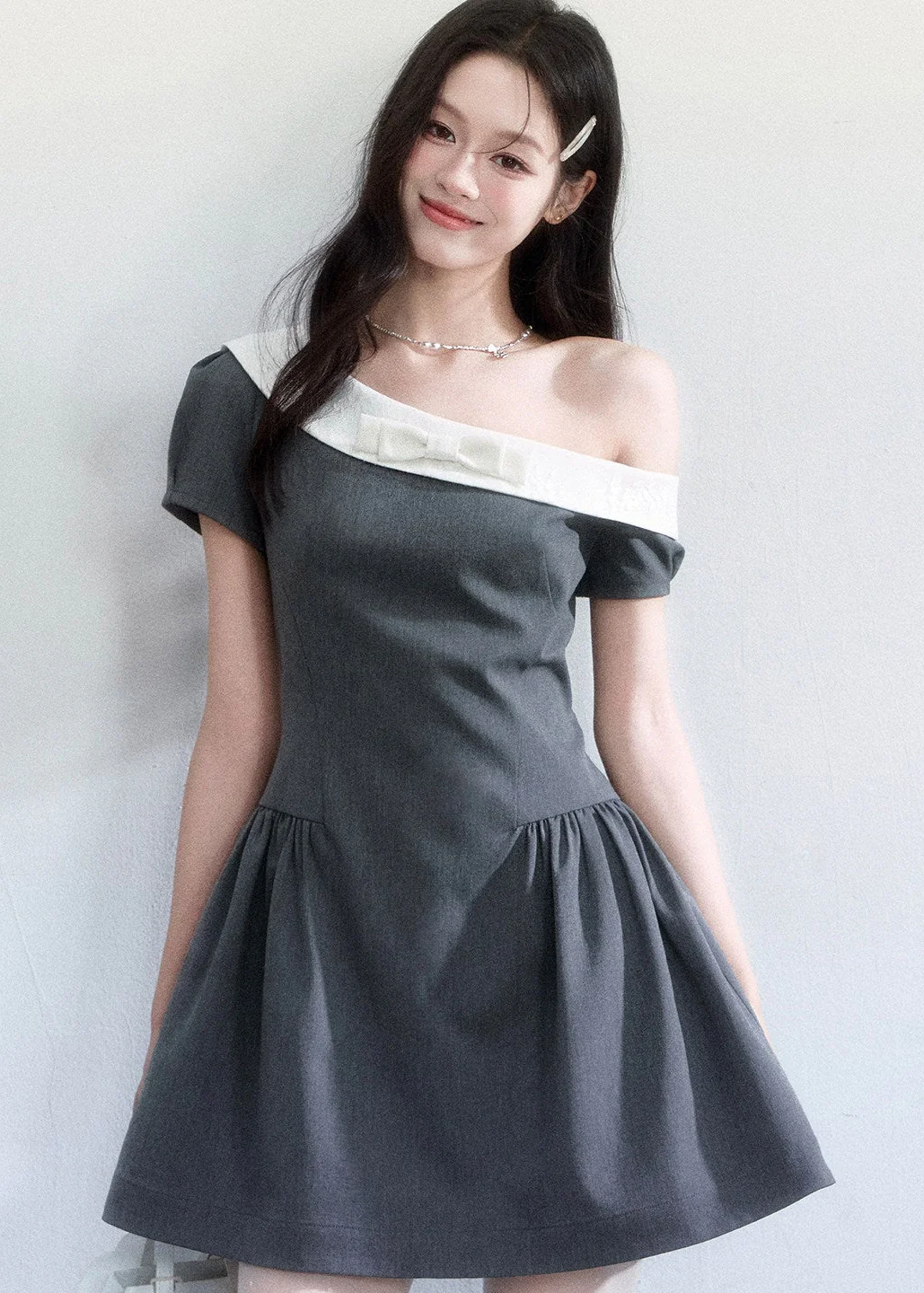 Soft Contrast Princess Dress - Image 5