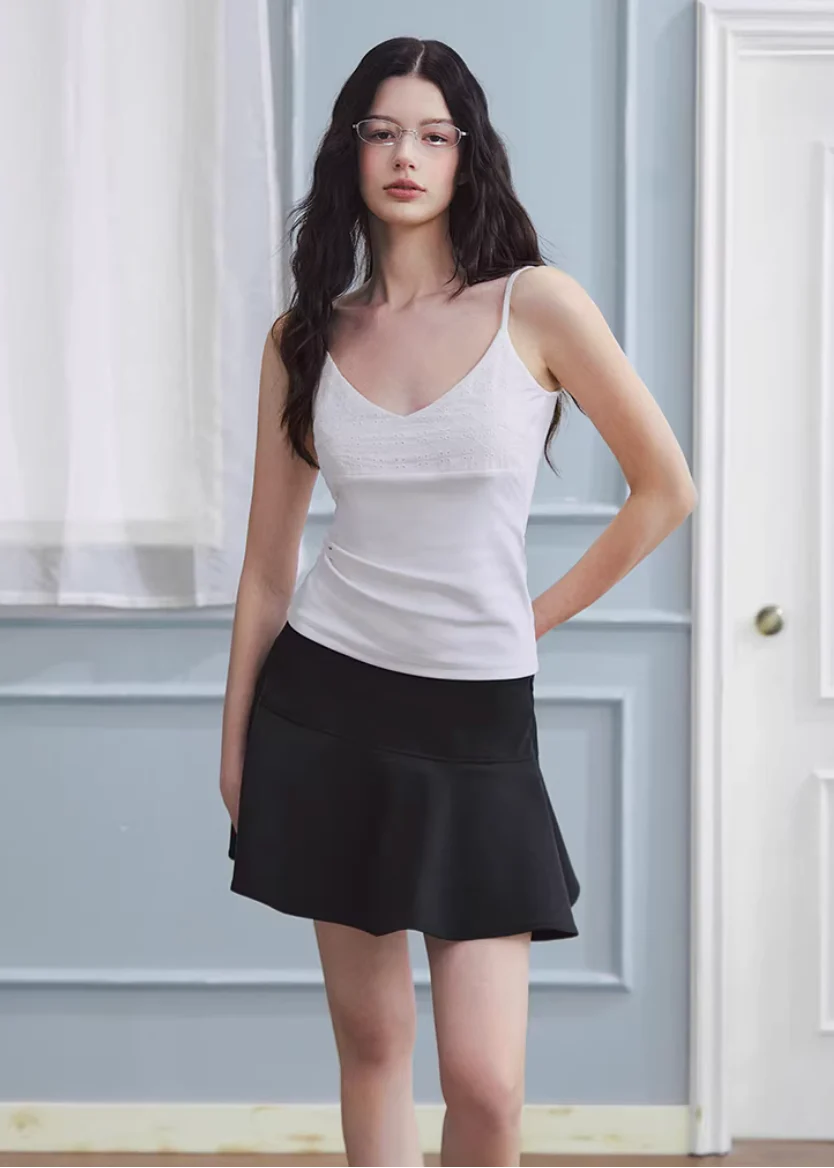 Soft Core Embroidered Camisole - Image 3