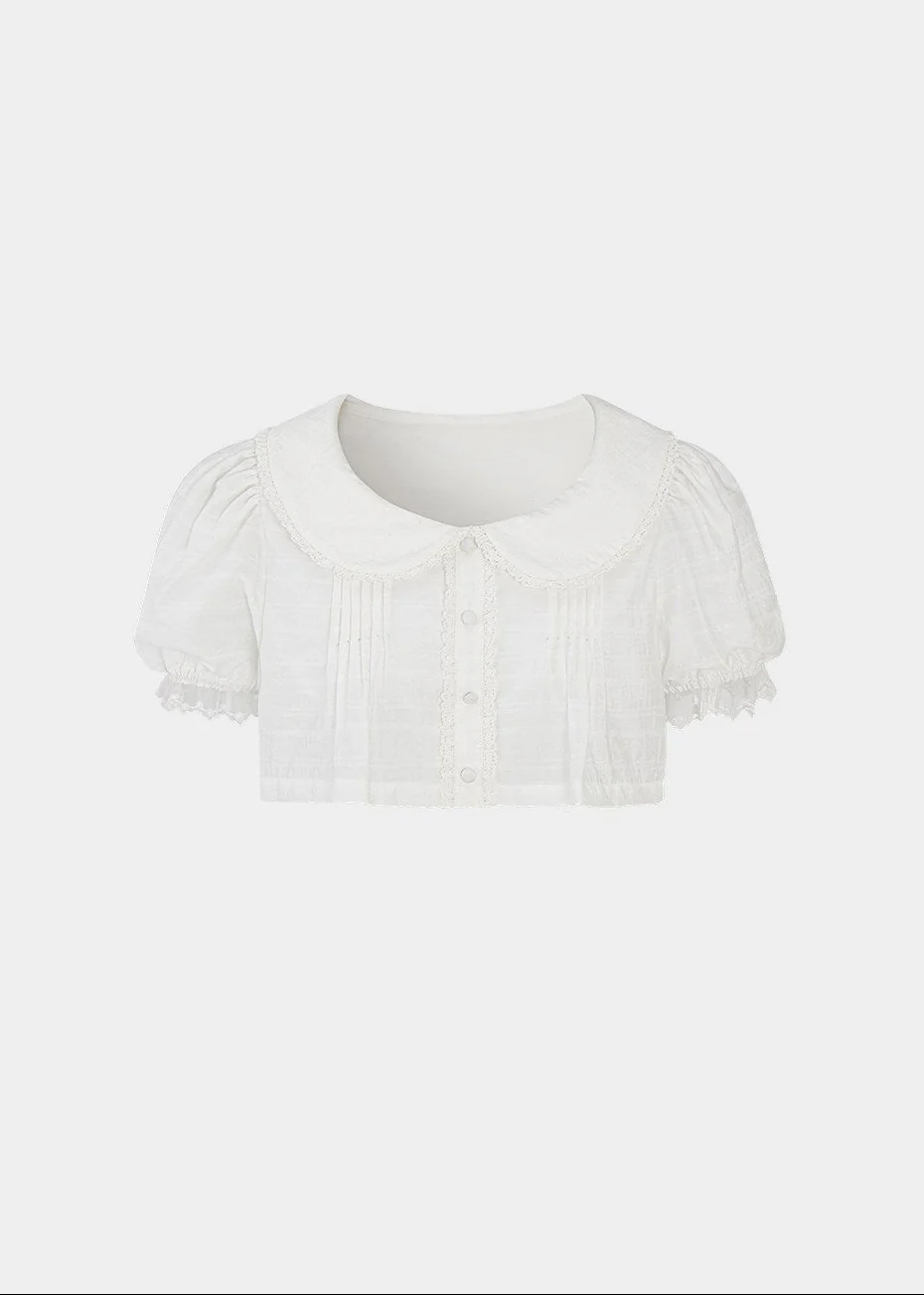 Soft Doll Lace Cropped Top - Image 12