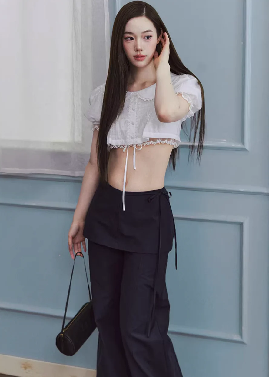 Soft Doll Lace Cropped Top - Image 9