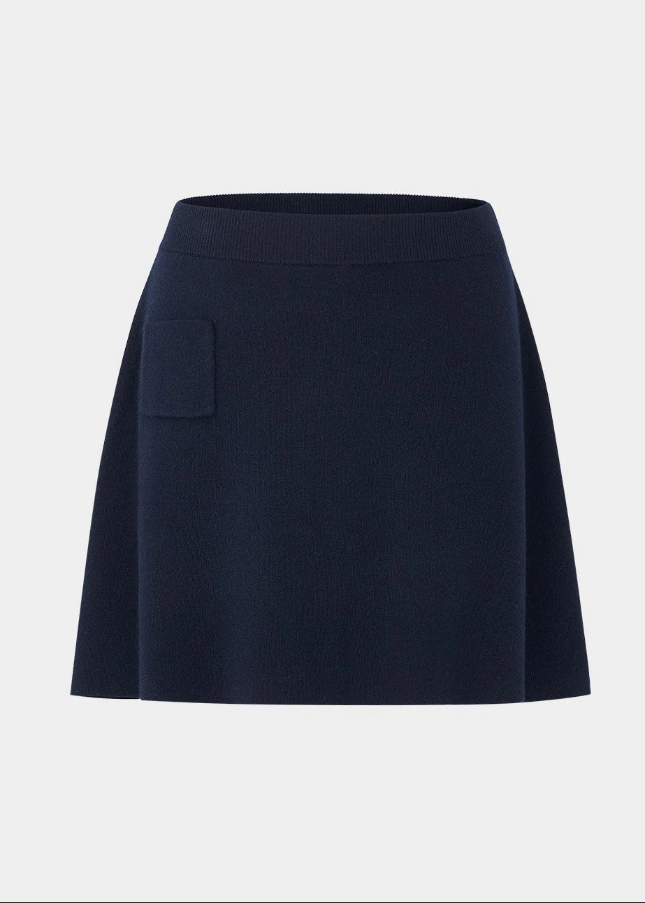 Soft Drift Knit Mini Skirt - Image 13