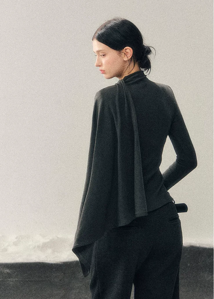 Soft Edge Irregular Top - Image 2