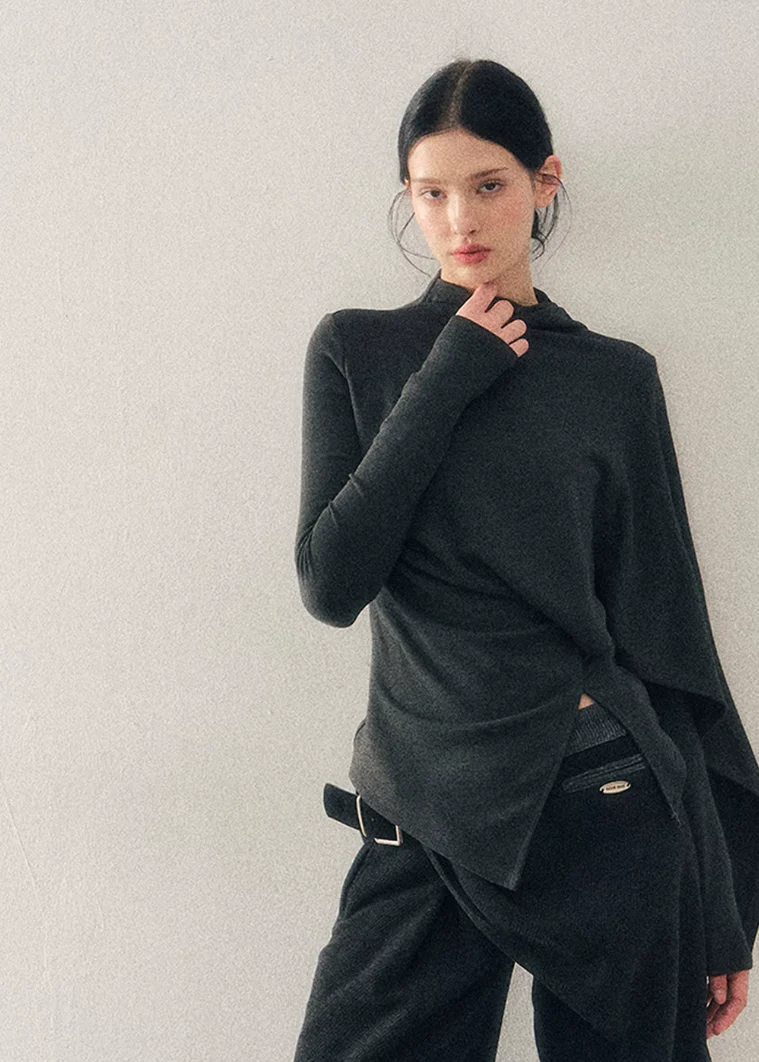 Soft Edge Irregular Top - Image 6