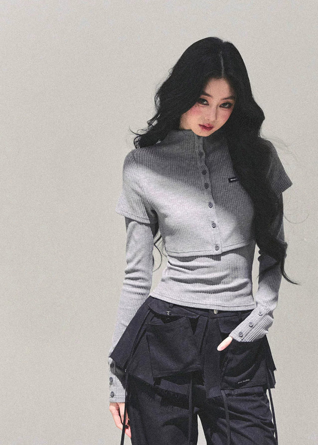 Soft Fall Layered Knit Duo - Image 3