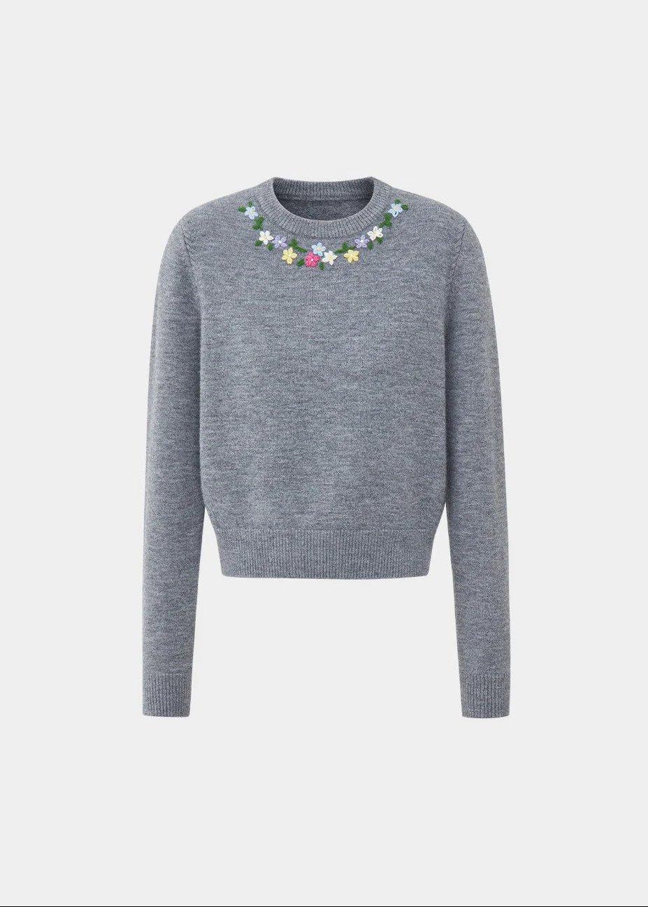 Soft Garden Crew Neck Sweater - Image 13