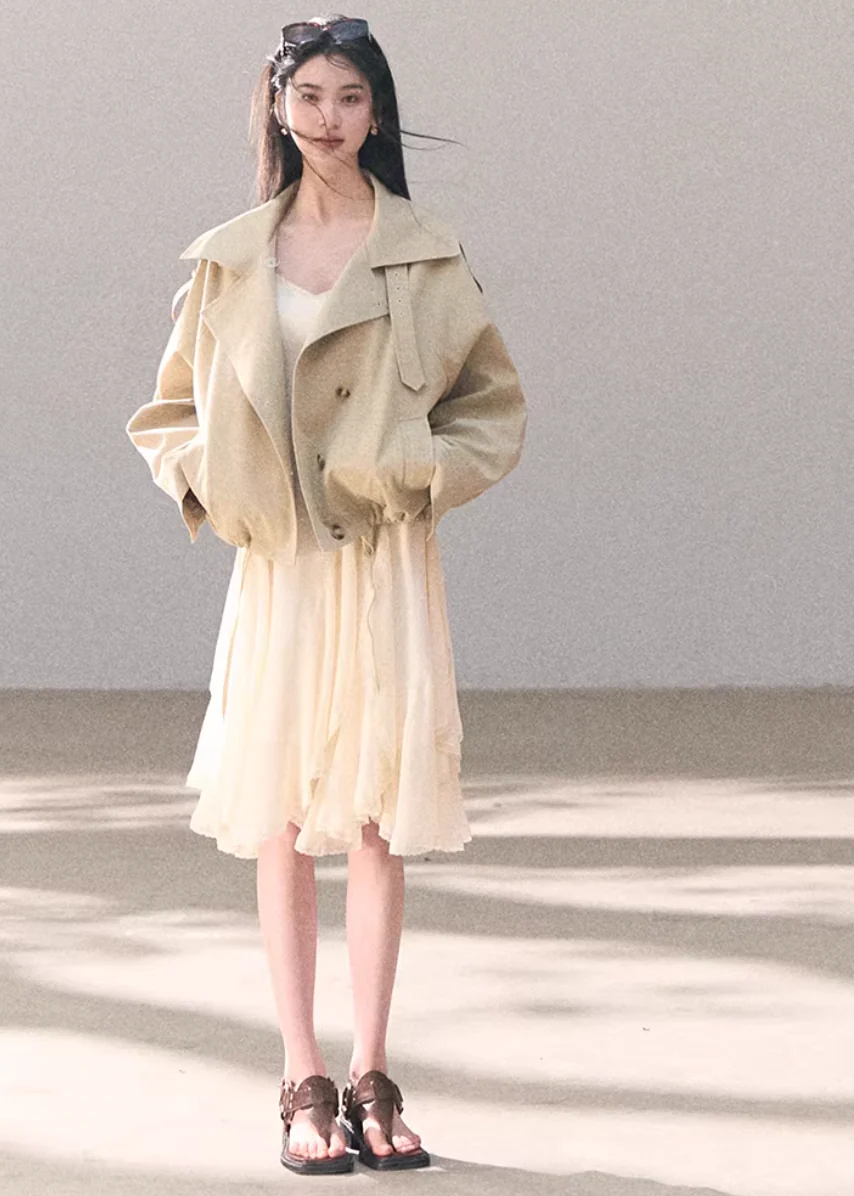 Soft Light Chiffon Camisole Dress - Image 6
