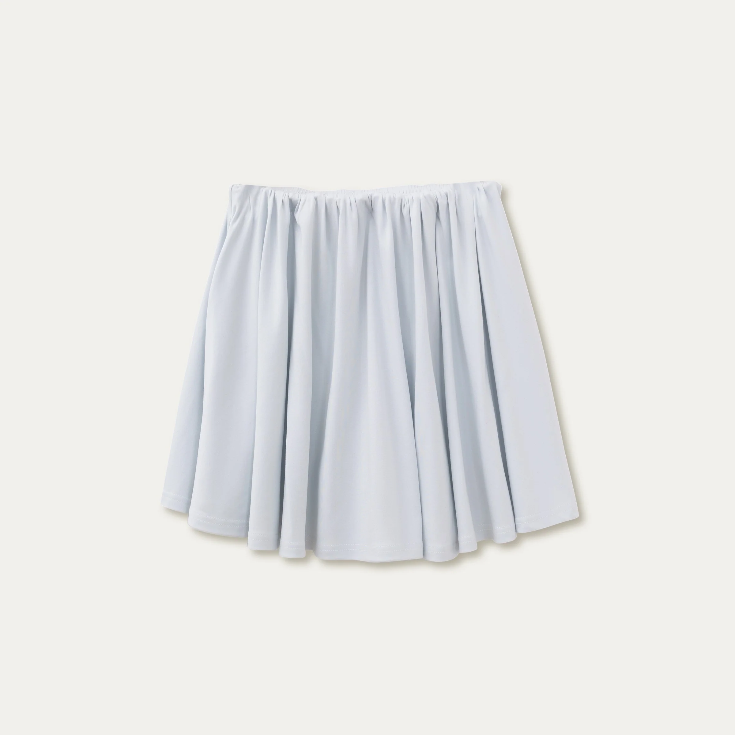 Soft Light Doll Collar Faux Two-Piece Top & Skirt Set - Image 13