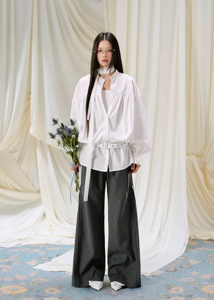 Soft Line Bootcut Trousers - Image 4