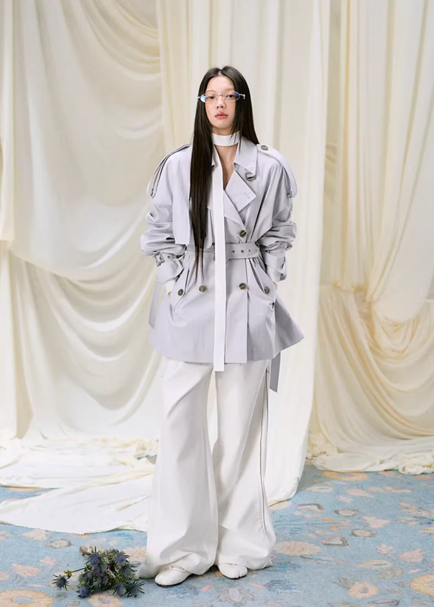 Soft Line Bootcut Trousers - Image 9