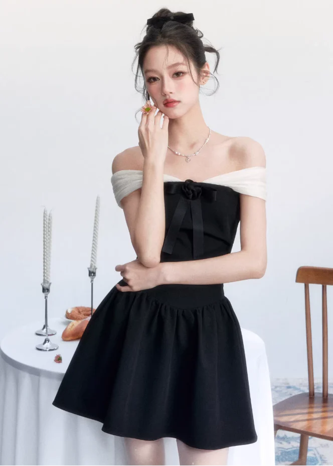 Soft Muse One-Shoulder Dress