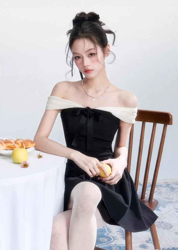 Soft Muse One-Shoulder Dress - Image 6