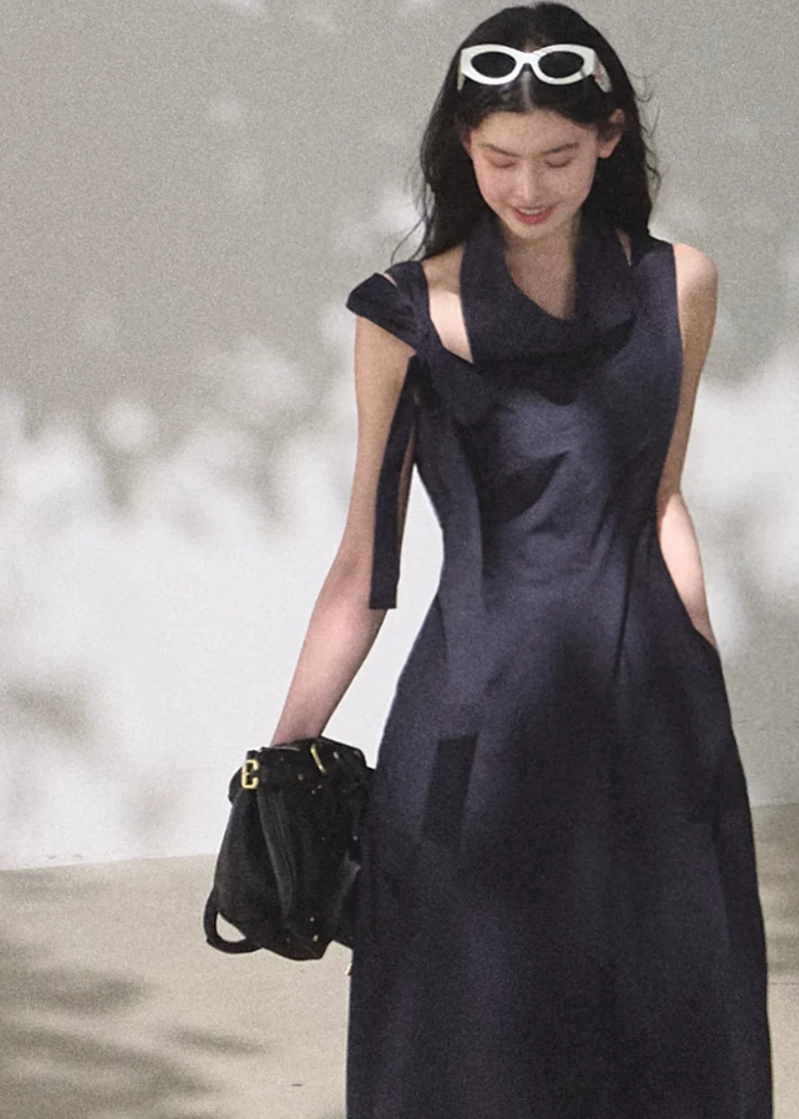 Soft Swing Collar Dress - Image 3