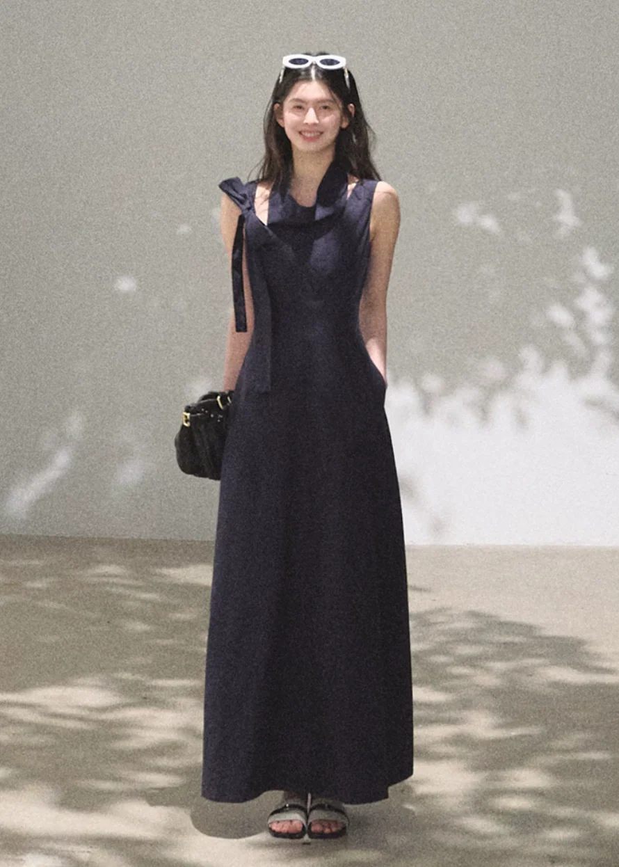 Soft Swing Collar Dress - Image 4
