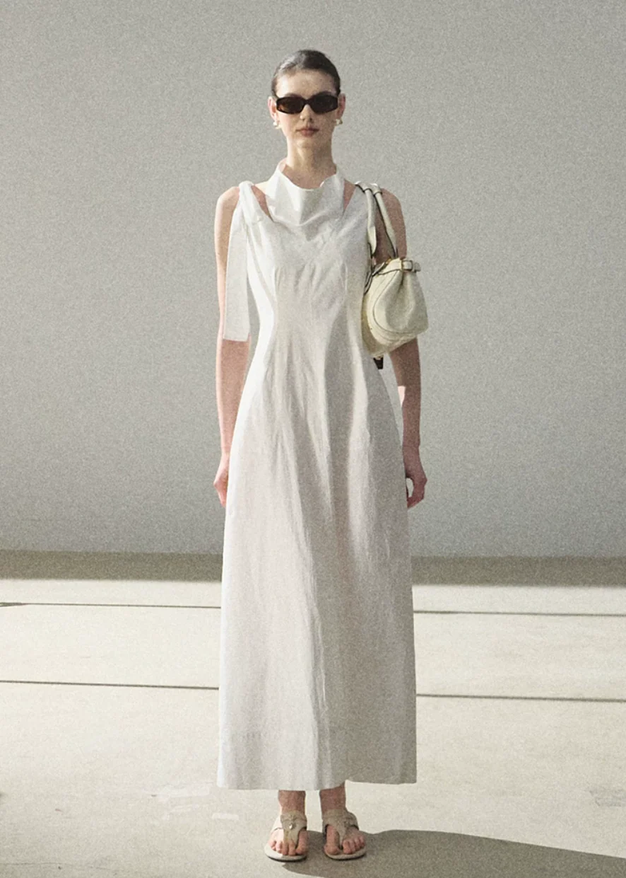 Soft Swing Collar Dress - Image 7