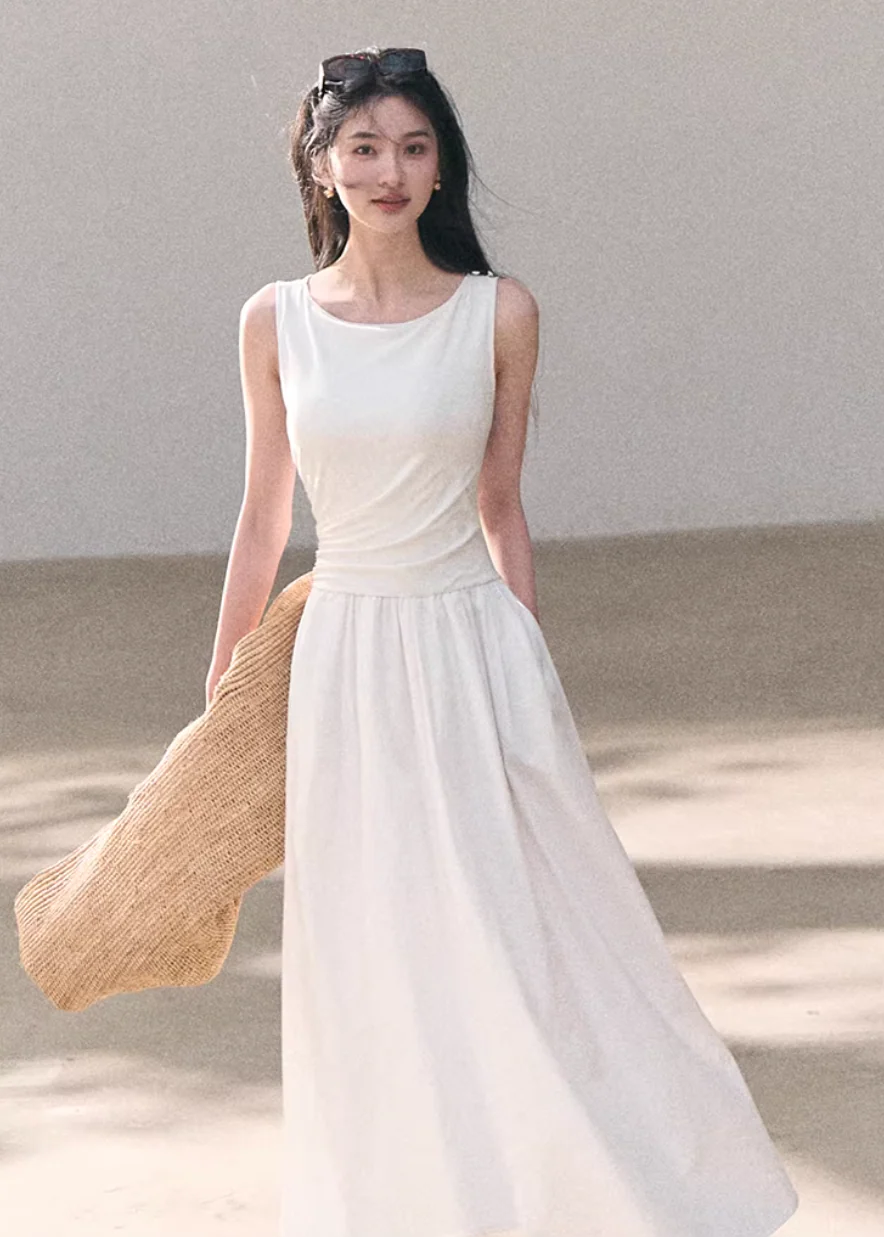 Soft Wrap A-Line Dress - Image 13