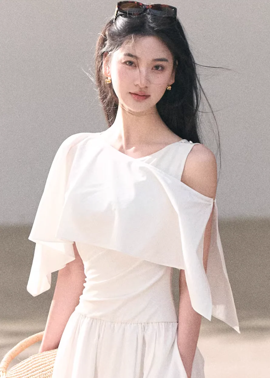 Soft Wrap A-Line Dress - Image 14