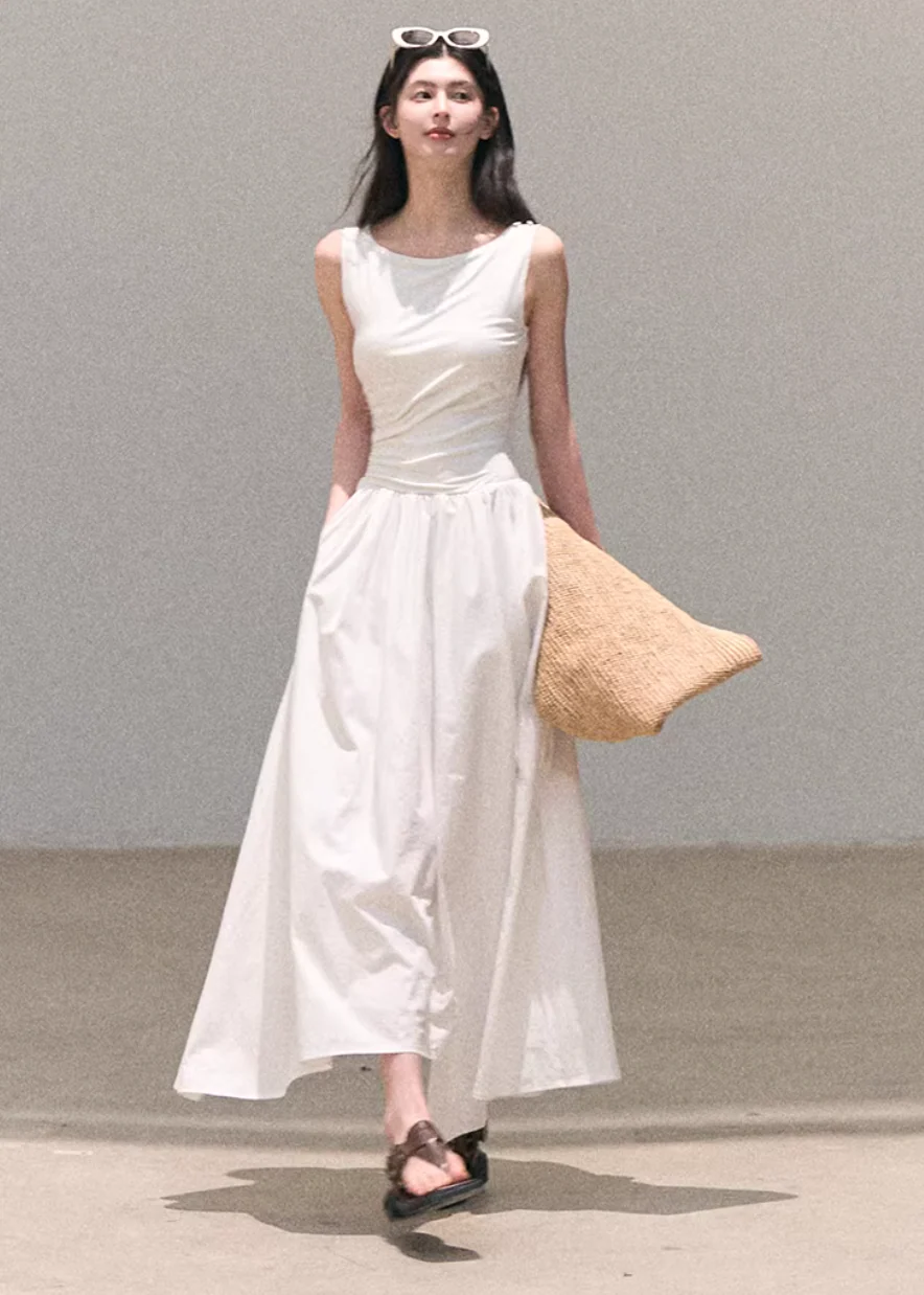 Soft Wrap A-Line Dress - Image 2