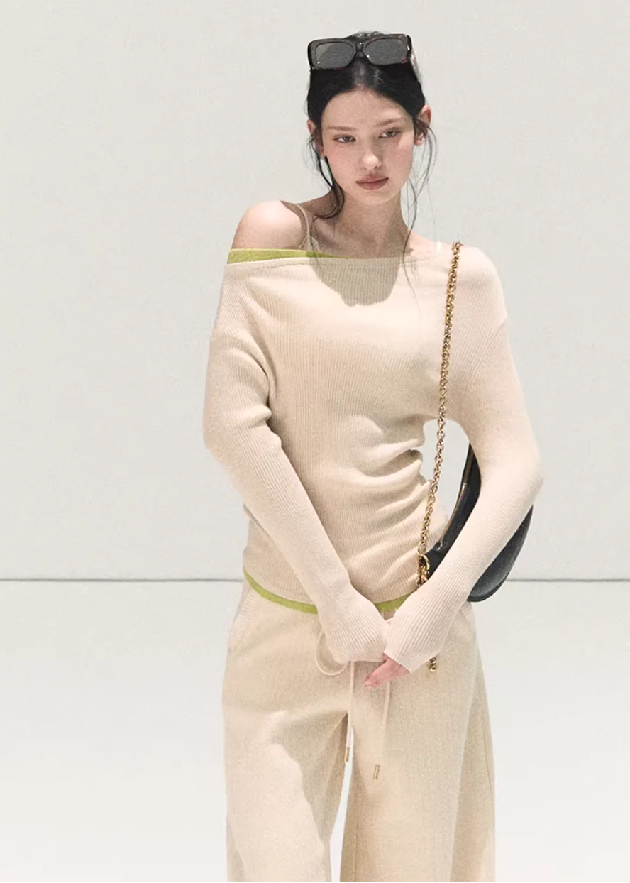 Softline Knit Wide Pants - Image 4