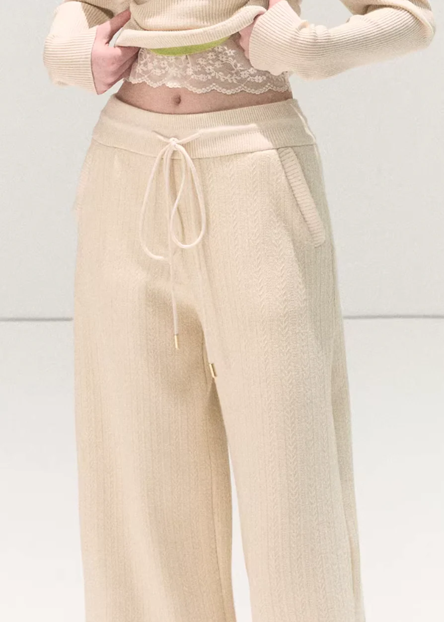 Softline Knit Wide Pants - Image 9