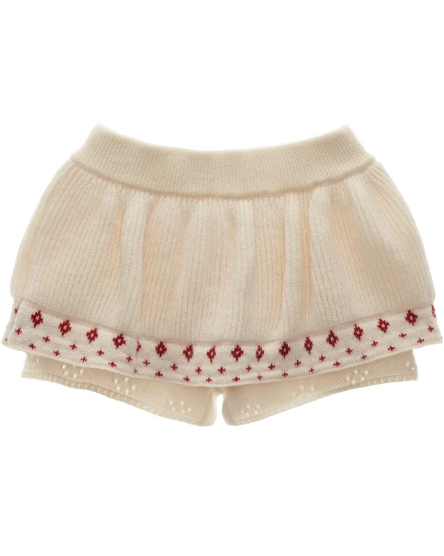 Star Flower Knit Lazy Crop Sweater Drop - Image 10