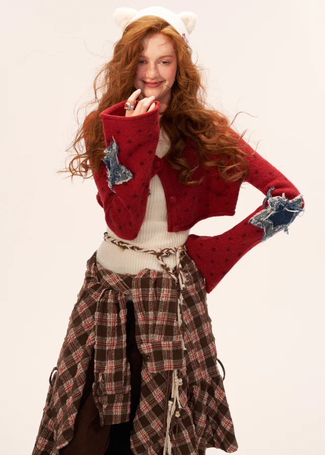 Star Knit Crop - Image 7