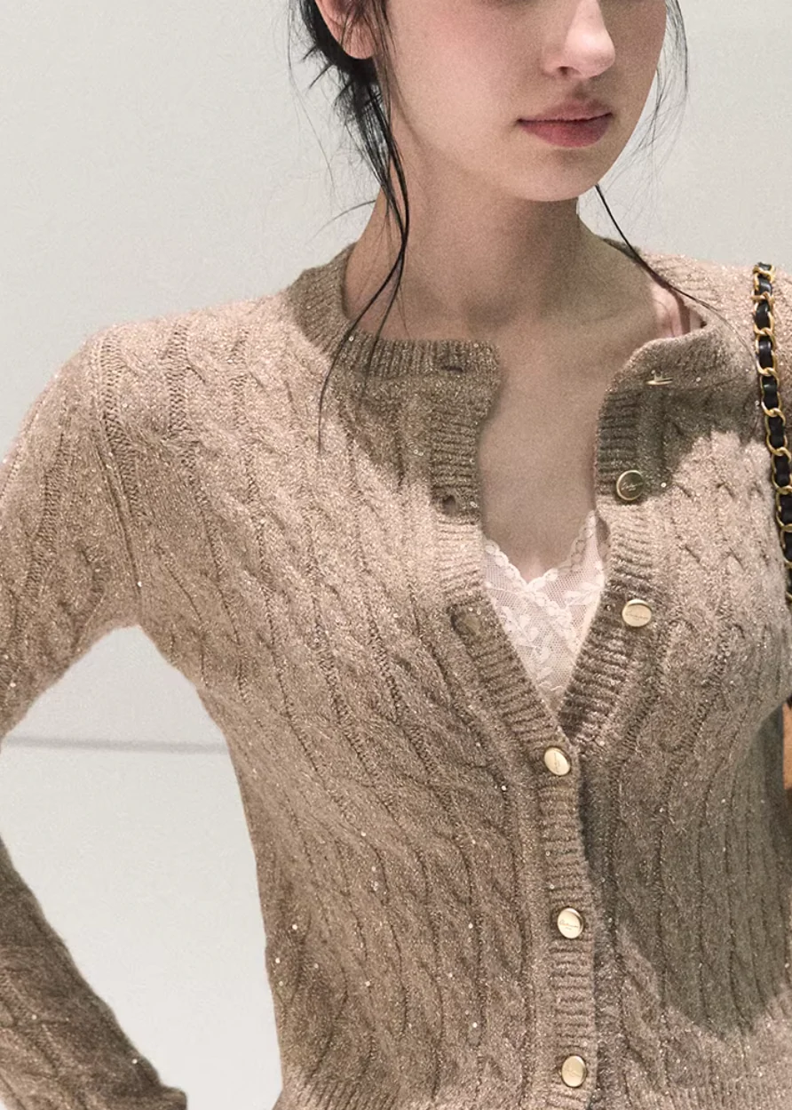 Starlace Cable Cardigan - Image 13