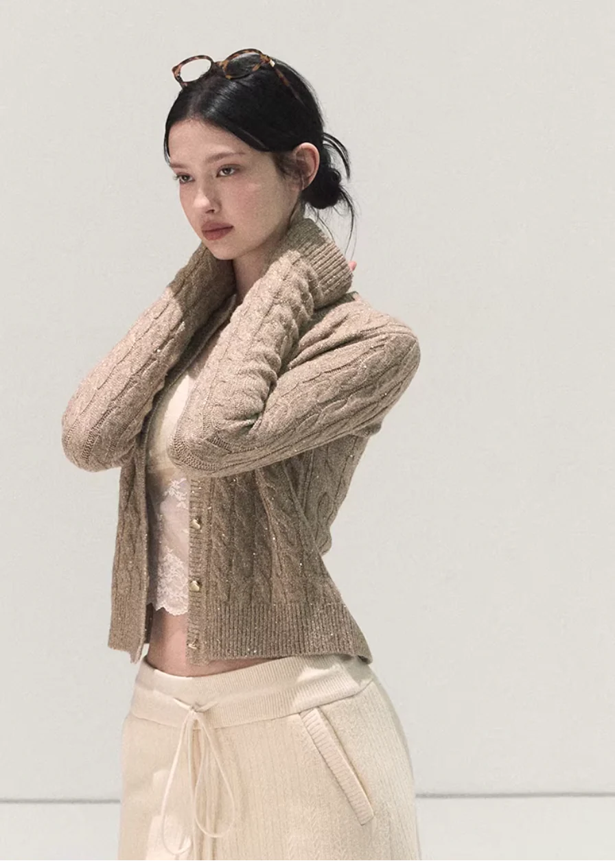 Starlace Cable Cardigan - Image 2