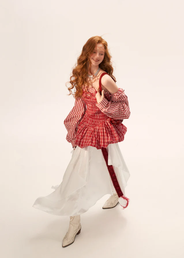 Stripe Bubble Dress - Image 3