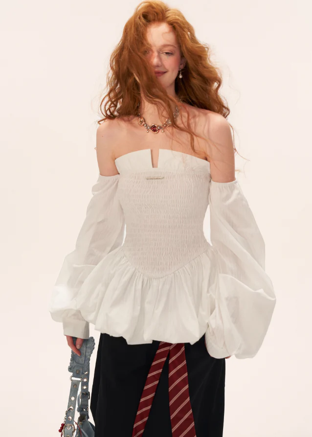 Stripe Bubble Dress - Image 5