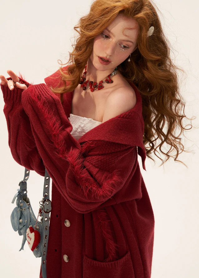 Stripe Knit Cardigan - Image 3