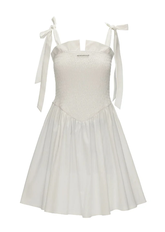 Striped Bow Dress - Image 11