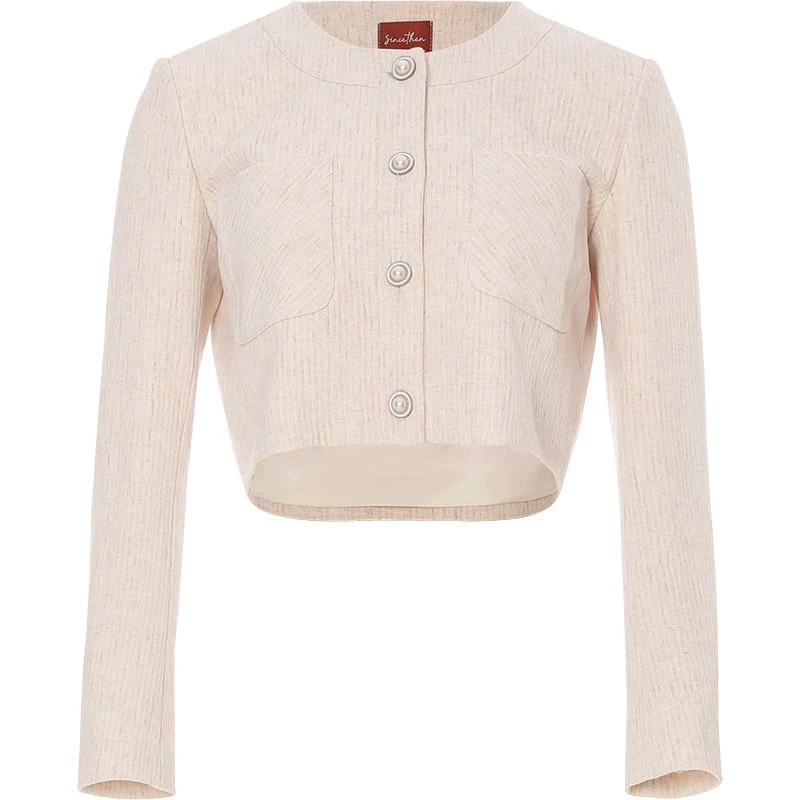 Tailored blazer with satin lapels - Image 11