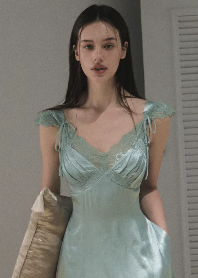 Celeste Whisper Lace Gown - Image 9