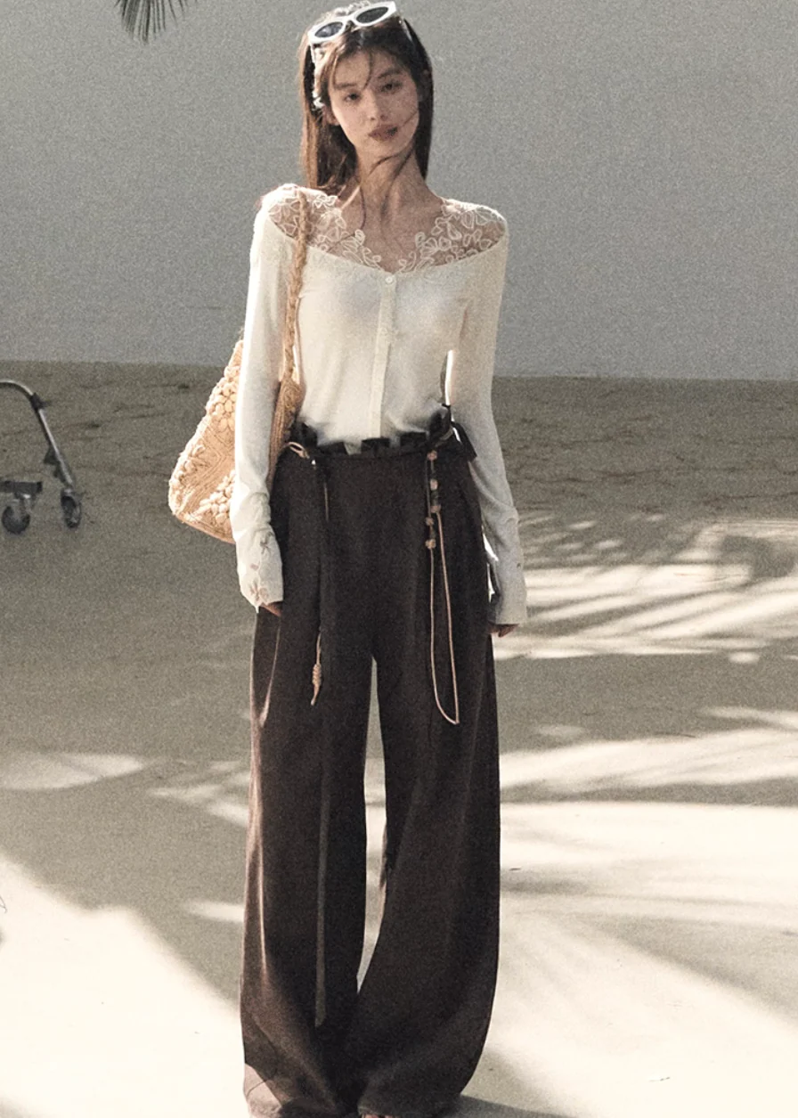 Sunset Narrative Lace Cardigan - Image 8